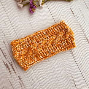 Hand Knitted Headband - Alpaca Wool Blend