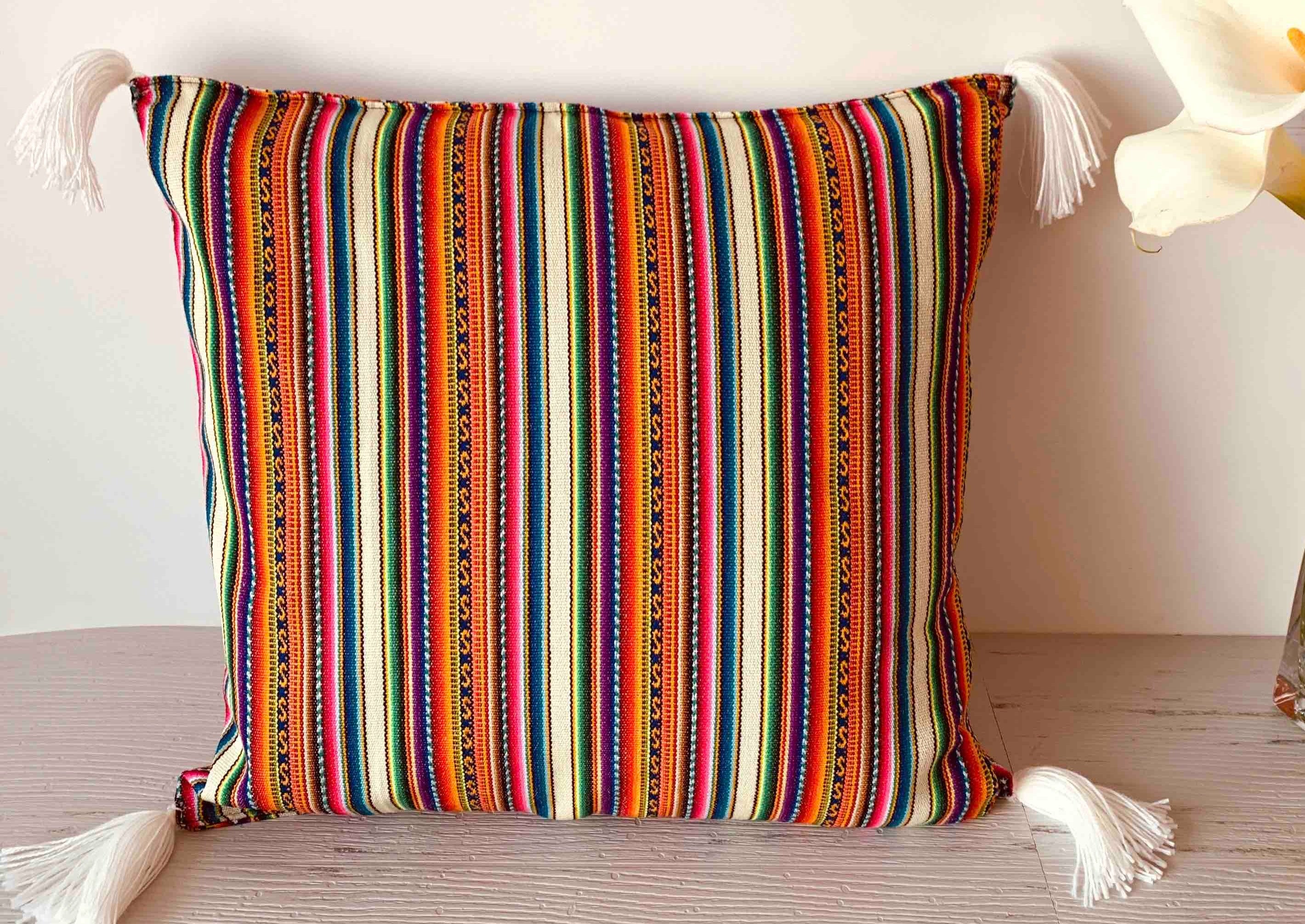 Decorative Pillow Cover - Peruvian Serape