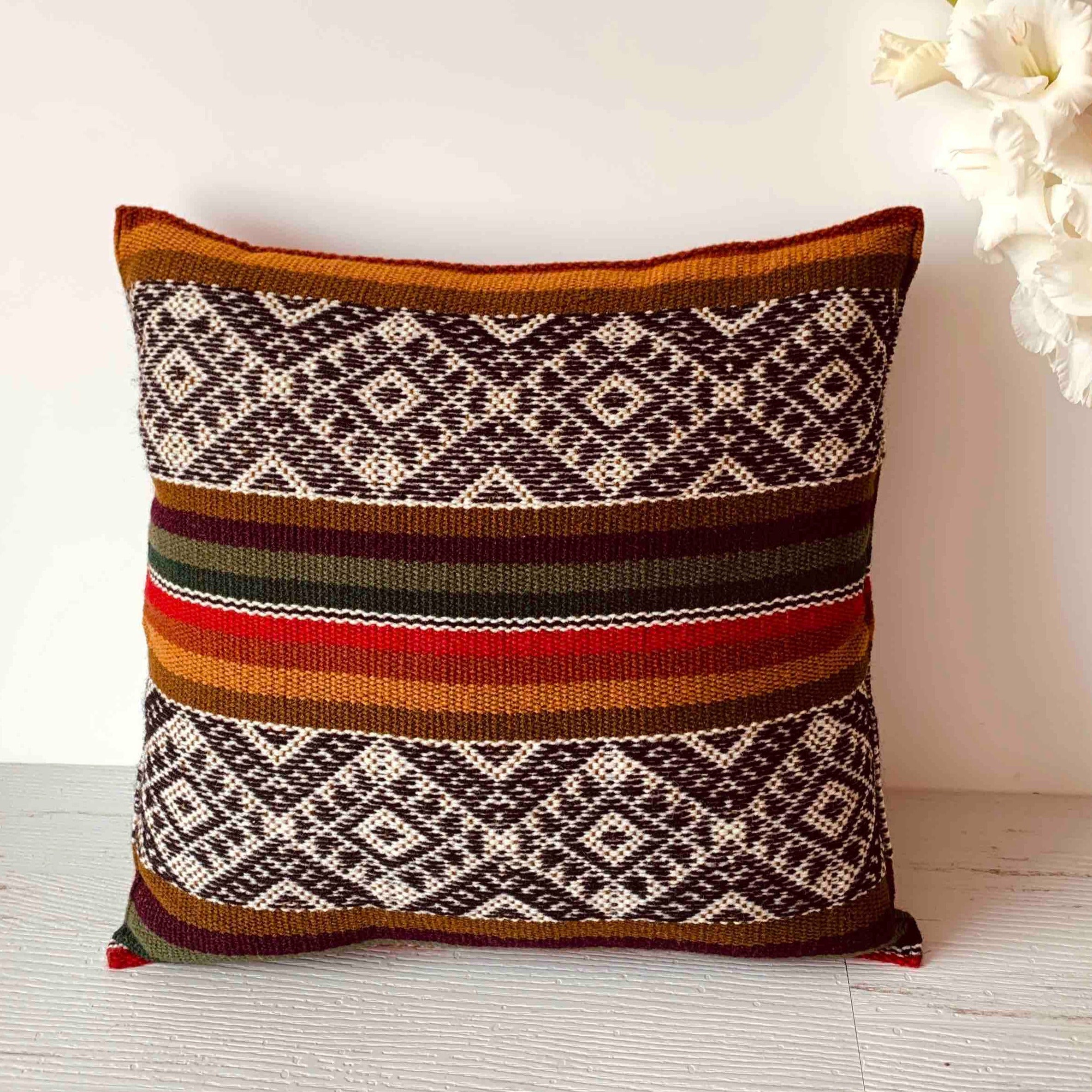 Peruvian Wool Pillow Cover