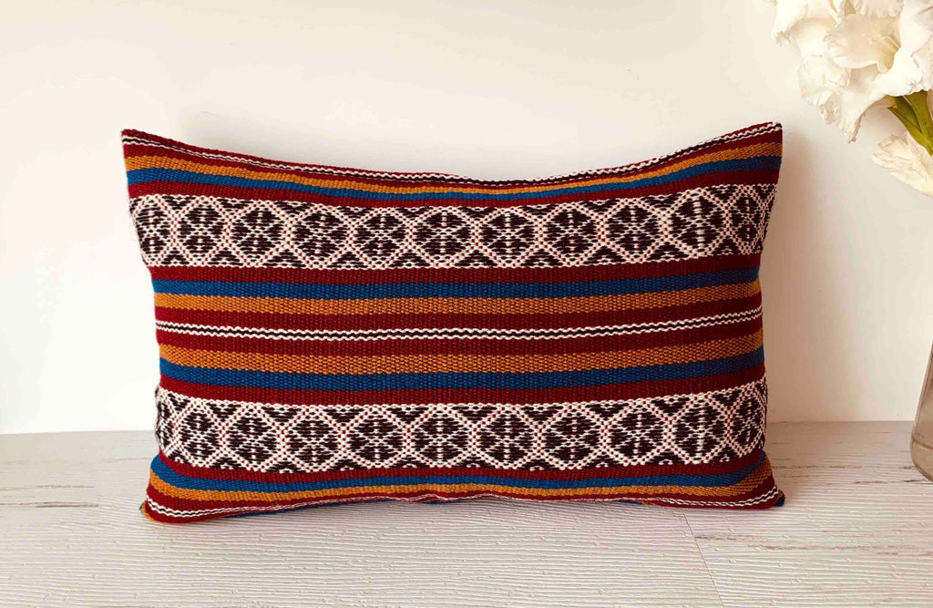 Handmade Decorative Lumbar Pillow 