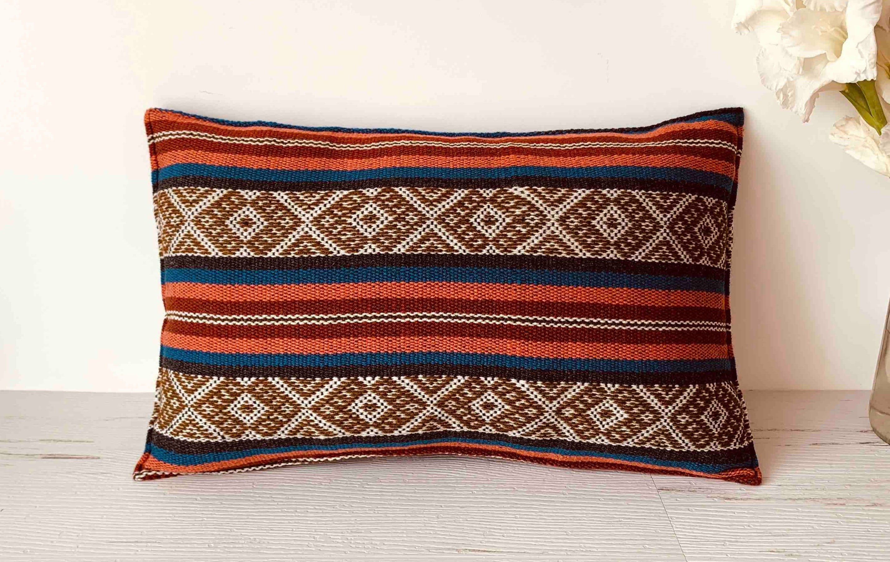 Handmade Decorative Lumbar Pillow