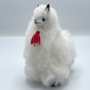 Stuffed Llama Teddy | Handmade with 100% Alpaca Fur
