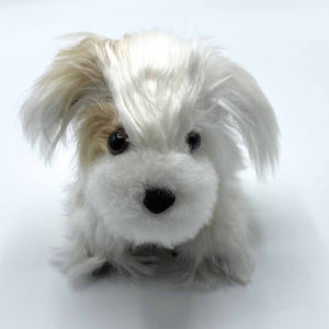 Stuffed Puppy, Made with 100% Baby Alpaca Fur